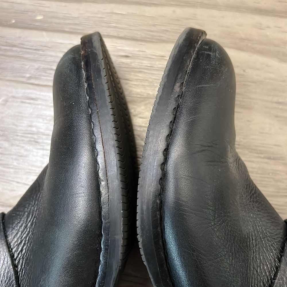 LEATHER MOTO STYLE BIKER BOOTIES GENTLE SOULS BY KENNETH COLE 6 - Picture 9 of 15